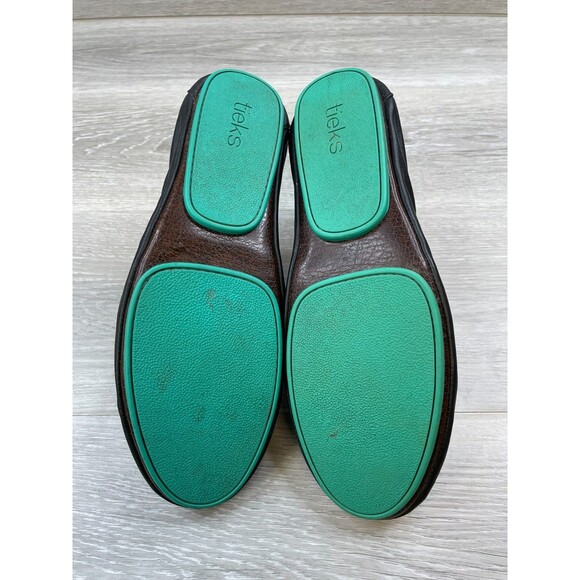 Tieks By Gavieli Women's 10 Black Ballet Leather Flat Comfort Slip-On Dancing - Picture 6 of 11
